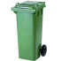 Фото #1 товара Pojemnik kosz kubeł na odpady śmieci EUROPLAST 80L zielony