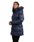 ფოტო #2 პროდუქტის Women's Ares Fixed Hood Puffer with Fixed Bib