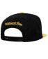 Фото #3 товара Бейсболка Mitchell&Ness мужская Черно-золотая Iowa Hawkeyes 2-Tone 2.0 Snapback Hat
