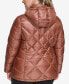 ფოტო #2 პროდუქტის Plus Size Shine Hooded Packable Puffer Coat, Created for Macy's