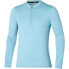 Фото #1 товара MIZUNO Impulse Core half zip long sleeve T-shirt