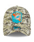 Фото #4 товара Men's Camo Miami Dolphins 2023 Salute To Service 39THIRTY Flex Hat