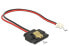 Delock 85336 - 0.2 m - SATA 15-pin - Male/Female - Multicolour - Straight