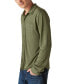Фото #2 товара Men's Long Sleeve Button-Front Jersey Shirt