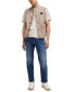 ფოტო #4 პროდუქტის Men's Blue Soft-Motion Regular-Fit Jeans