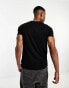 French Connection flap pocket t-shirt in black