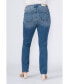 Фото #2 товара Plus Size High Rise Straight Jeans