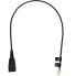 Фото #2 товара Jabra 8800-00-01 - 0.5 m - QD - RJ10 - Black - Male - Male