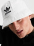 Фото #5 товара adidas Originals adicolor bucket hat in white