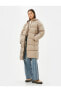 Фото #1 товара Пальто длинное с утеплителем, с капюшоном и карманами Koton