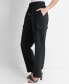 Women's Drawstring-Waist High-Rise Cargo Pants