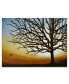 Фото #1 товара 'Single Leaf' Tree Canvas Wall Art, 20x30"