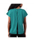 ფოტო #3 პროდუქტის Women's Aqua Miami Dolphins Abigail Back Slit T-shirt