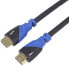 Фото #2 товара PremiumCord 4K High Speed HDMI 2.0b Cable 0.5 m M/M 18 Gbps with Ethernet, Compatible with Video 4K @ 60Hz UHD 2160p, 3D - Gold-Plated Connectors, Cotton Coating, 0.5 m