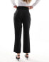 New Look paperbag waist formal trouser in black