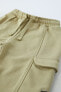 Plush cargo trousers