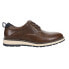 Фото #1 товара Crevo Genoa Perforated Lace Up Mens Brown Casual Shoes CV2443-200