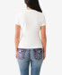 ფოტო #2 პროდუქტის Women's Buddha Slim Crew Tee