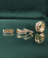 ფოტო #4 პროდუქტის Diamond Wide Band Statement Ring (1/4 ct. t.w.) in Gold Vermeil, Created for Macy's