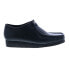 Фото #2 товара Clarks Wallabee 26155514 Mens Black Oxfords & Lace Ups Casual Shoes