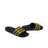Фото #3 товара Мужские шлепанцы черные золотистые резиновые пляжные Adidas Adilette Aqua