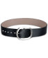 Фото #9 товара Women's Reversible Oversized Statement Buckle Belt