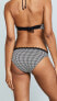 Shoshanna 262445 Women's Gingham Classic Bikini Bottom Trim Size Small