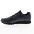 Фото #5 товара Reebok Classic Harman Run Mens Black Leather Lifestyle Sneakers Shoes