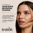 Фото #3 товара BABOR MAKE UP Satin Duo Bronzer, Light Bronzing Powder in Baked Texture, Two Tone for a Naturally Tanned Finish, 6 g