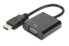 Фото #1 товара DIGITUS HDMI to VGA Converter