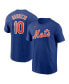 Фото #1 товара Men's Ronny Mauricio Royal New York Mets Name and Number T-shirt