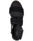 ფოტო #4 პროდუქტის Women's Ileana Ankle-Strap Espadrille Platform Wedge Sandals