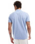 Фото #4 товара BOSS GREEN paddy tipped polo shirt in light blue