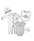 ფოტო #1 პროდუქტის Baby Boys and Girls Layette, 5-Piece Set