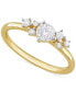 Фото #1 товара Diamond Engagement Ring (1/2 ct. t.w.) in 14k Gold