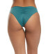 Фото #2 товара The Bikini Lab 243045 Womens Solid Hipster Bottom Swimwear Dark Teal Size Large