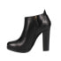 Фото #3 товара Lucchese Smooth Calf Round Toe Booties Womens Black Dress Boots BL7014