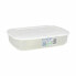 Set of 3 lunch boxes Tontarelli Family White Rectangular 29,6 x 19,8 x 7,7 cm (20 Units)