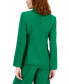 Women's Single-Button Peak-Lapel Blazer