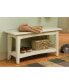 Фото #5 товара Shaker Cottage Bench with Shelf, Sand