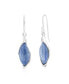 ფოტო #1 პროდუქტის Sterling Silver Marquise Kyanite Earrings