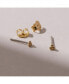 Фото #3 товара Beaded Stud Earrings - Tiva