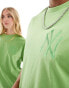 Фото #2 товара New Era unisex NY logo t-shirt in green