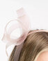 My Accessories London fascinator headband in blush pink