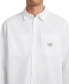 Фото #1 товара Men's Regular-Fit Solid Button-Down Shirt