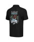 Men's Black Philadelphia Eagles Tidal Kickoff Camp Button-Up Shirt