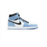 Фото #2 товара Кроссовки Nike Air Jordan 1 Retro High White University Blue Black (Голубой)