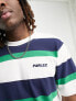 Parlez topanga stripe t-shirt in green