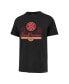Фото #2 товара Men's Black Distressed San Francisco 49ers Faithful to the Bay Regional Franklin T-shirt