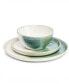 Sittera Color Block Reactive 12 Pc. Dinnerware Set, Service for 4